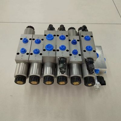 جودة  Customized valve manifolds OEM / ODM Hydraulic Valve Manifolds Solenoid Proportional Valve Group مصنع