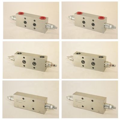 الصمام الهيدروليكي المتوازن فوق المركزية مخصصة VBCD-SE-3VIE غطاء واحد أو مزدوج