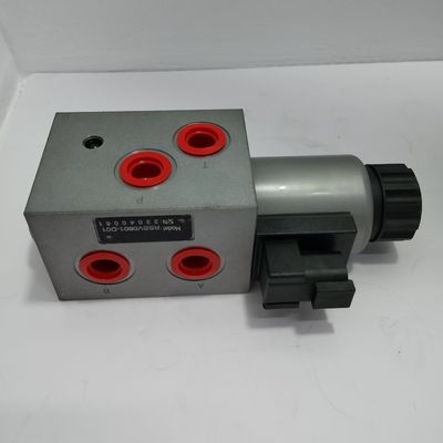 الصمام الكهربائي الهيدروليكي الصناعي الموقف الثاني ستة طريق 12V 24V DC