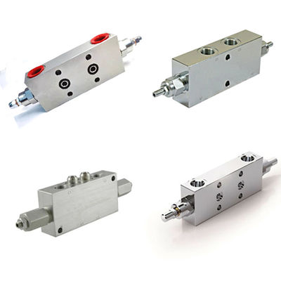 OEM / ODM النفط المضاد الموازنة الهيدروليكية فوق مركز الصمام مزدوج غطاء مخصص